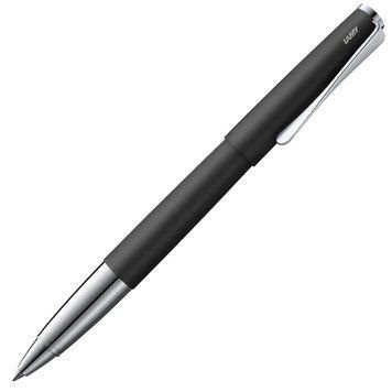Ручка-ролер LAMY studio black M rondo чорний стрижень (4001212) 4001212 фото