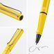 Ручка-ролер LAMY safari жовта стрижень M63 1,0 мм синій (4001115) 4001115 фото 4
