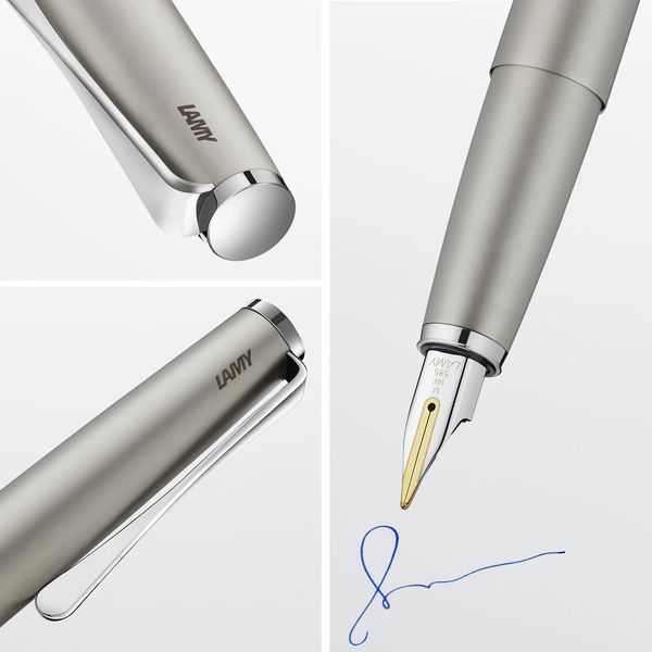 Ручка чорнильна LAMY studio palladium EF чорнила T10 сині (4000481) 4000481 фото