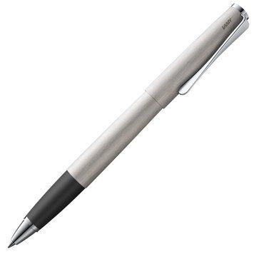 Ручка-ролер LAMY studio матовий хром стрижень M63 чорний (4001209) 4001209 фото