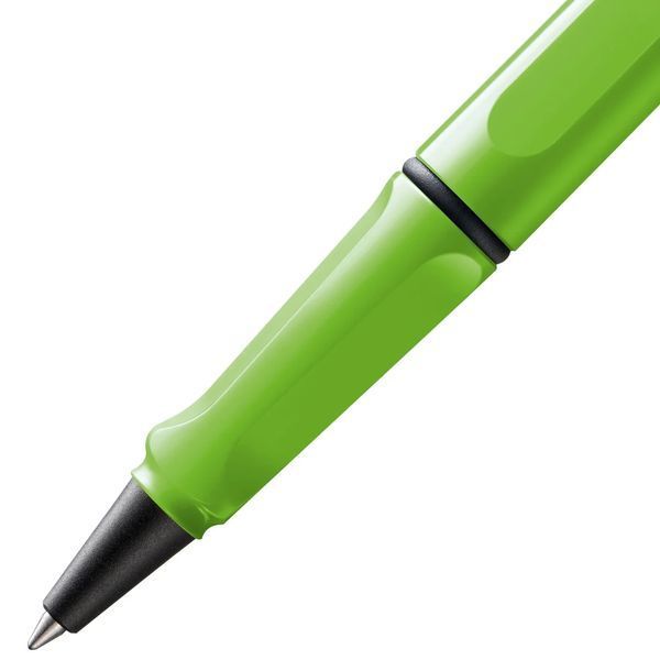 Ручка-ролер LAMY safari зелена стрижень M63 1,0 мм синій (4035597) 4035597 фото