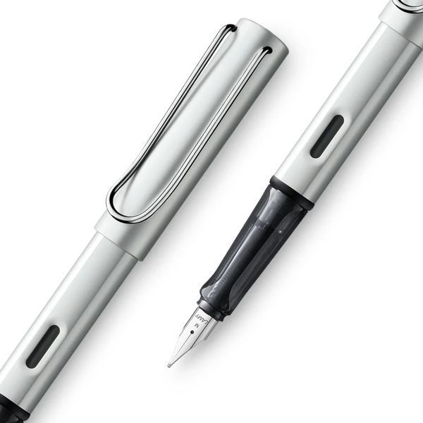 Ручка чорнильна LAMY AL-star біло-срібляста F T rondo (4036519) 4036519 фото