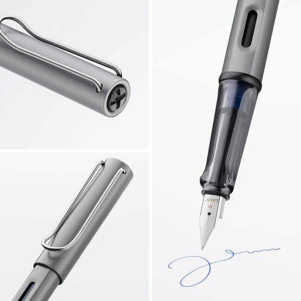 Ручка чорнильна LAMY AL-star графітова EF чорнила T10 сині (4000297) 4000297 фото