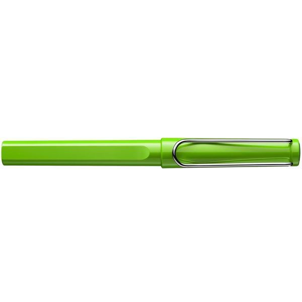 Ручка-ролер LAMY safari зелена стрижень M63 1,0 мм синій (4035597) 4035597 фото