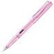 Ручка чорнильна LAMY safari світло-рожева LH (для шульги) T10 сині чорнила (4038701) 4038701 фото 1