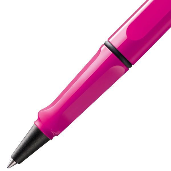 Ручка-ролер LAMY safari рожева стрижень M63 1,0 мм синій (4029824) 4029824 фото