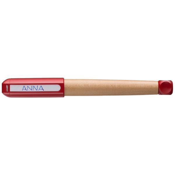 Ручка чорнильна LAMY abc червона A T10 сині чорнила (4000070) 4000070 фото