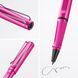 Ручка-ролер LAMY safari рожева стрижень M63 1,0 мм синій (4029824) 4029824 фото 4