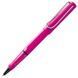 Ручка-ролер LAMY safari рожева стрижень M63 1,0 мм синій (4029824) 4029824 фото 1