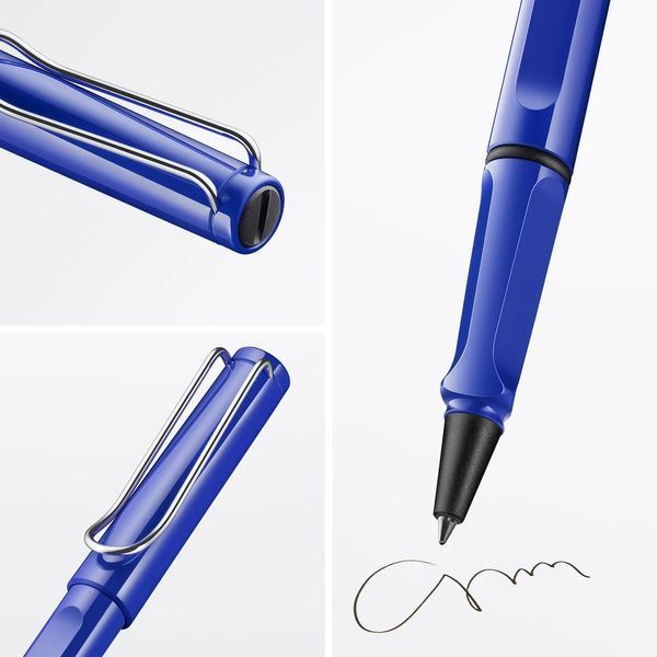 Ручка-ролер LAMY safari синя стрижень M63 1,0 мм синій (4001097) 4001097 фото