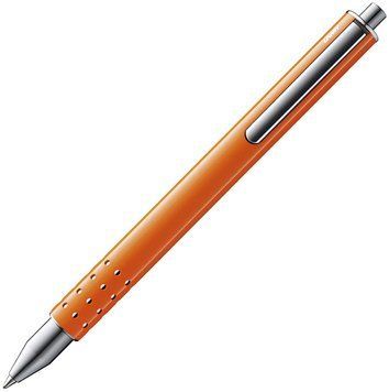 Ручка-ролер LAMY swift неоново-помаранчева M M66 чорний стрижень (4037341) 4037341 фото