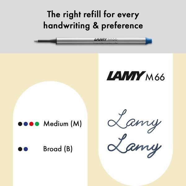 Ручка-ролер LAMY swift palladium M M66 чорний стрижень (4001143) 4001143 фото