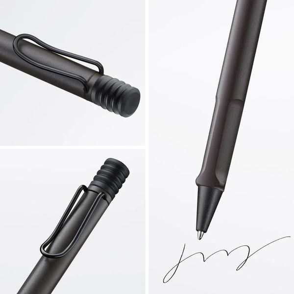 Ручка кулькова LAMY safari матова umbra M16 чорний стрижень (4000890) 4000890 фото