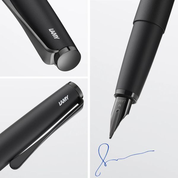 Ручка чорнильна LAMY studio lx all чорна F (4033750) 4033750 фото
