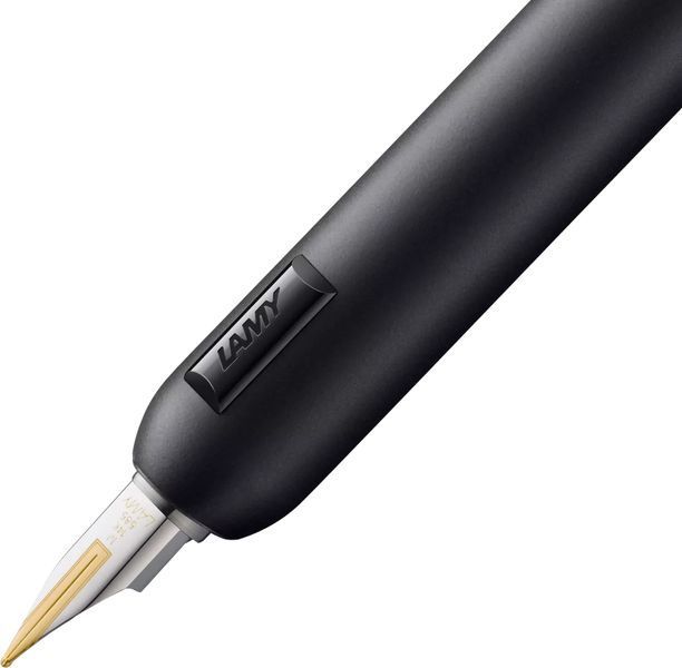 Ручка чорнильна LAMY dialog cc all чорна M gold (4037496) 4037496 фото