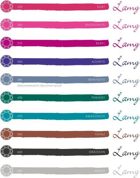 Чорнило LAMY Crystal T53 Agate 690 (4033275) 4033275 фото