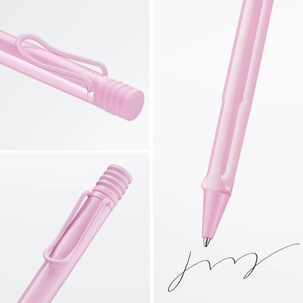 Ручка кулькова LAMY safari світло-рожева M16 чорний стрижень (4037241) 4037241 фото