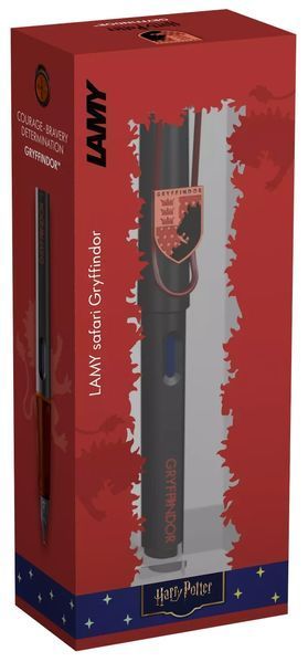 Ручка чорнильна LAMY safari Gryffindor EF чорнила T10 сині (4040151) 4040151 фото