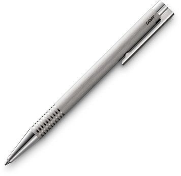 Ручка кулькова LAMY logo срібляста M16 чорний стрижень (4000860) 4000860 фото