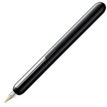 Ручка чорнильна LAMY dialog pianoblack F gold (4027875) 4027875 фото