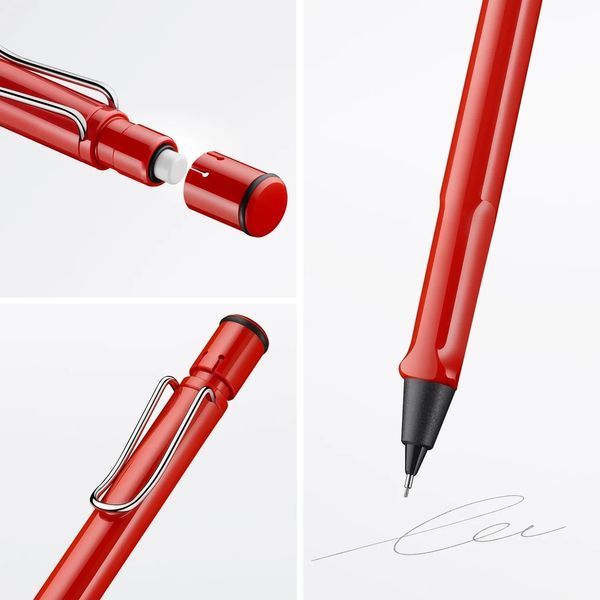 Олівець механічний LAMY safari червоний 0,5 мм (4000741) 4000741 фото