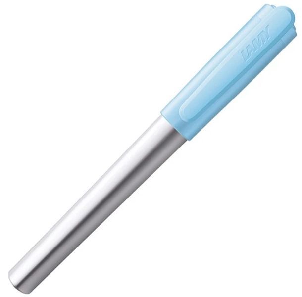 Ручка чорнильна LAMY nexx для дітей azure LH (для шульги) для лівої руки T10 чорні чорнила (4038588) 4038588 фото