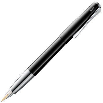 Ручка чорнильна LAMY studio pianoblack EF gold (4032675) 4032675 фото