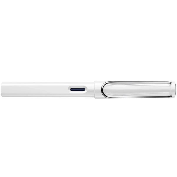 Ручка чорнильна LAMY safari біла EF T10 сині чорнила (4000250) 4000250 фото