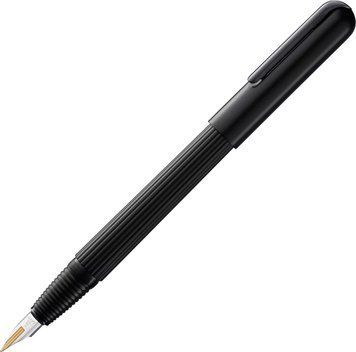 Ручка чорнильна LAMY imporium чорна золото F gold (4027927) 4027927 фото