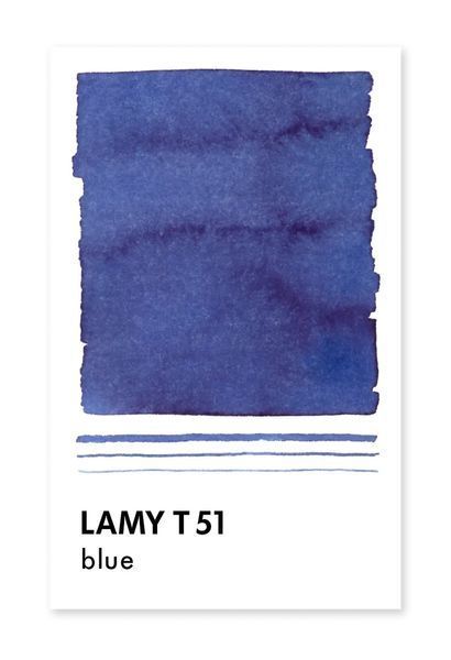 Чорнило LAMY T51 синє 30 мл (1608927) 1608927 фото