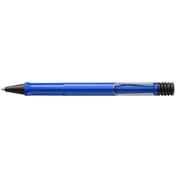 Ручка кулькова LAMY safari синя M16 чорний стрижень (4000881) 4000881 фото