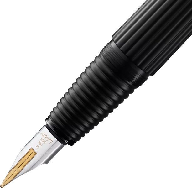 Ручка чорнильна LAMY imporium чорна золото F gold (4027927) 4027927 фото