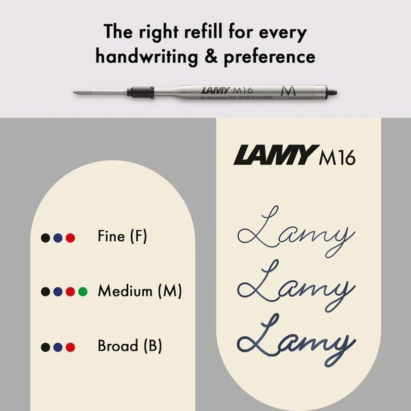 Ручка кулькова LAMY Lx Pd біла M16 чорний стрижень (4031631) 4031631 фото