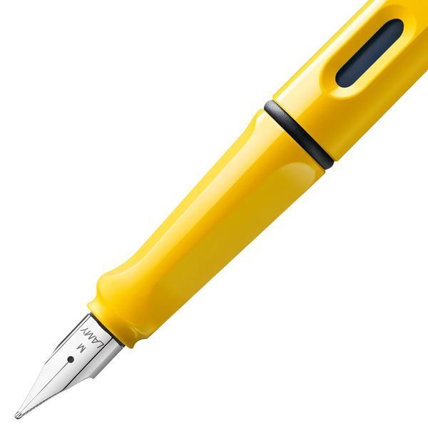 Ручка чорнильна LAMY safari жовта F T10 сині чорнила (4000214) 4000214 фото