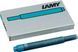 Набір чорнильних картриджів LAMY T10 бірюзовий 5 шт. (1602741) 1602741 фото 1
