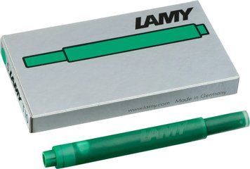 Набір чорнильних картриджів LAMY T10 зелений 5 шт. (1611478) 1611478 фото