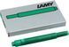 Набір чорнильних картриджів LAMY T10 зелений 5 шт. (1611478) 1611478 фото 1