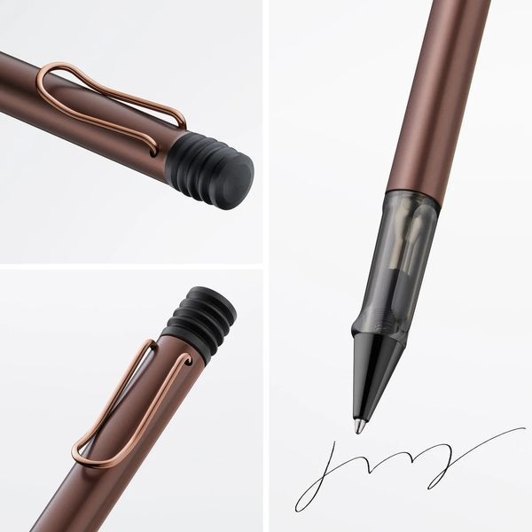 Ручка кулькова LAMY Lx каштанова M16 чорний стрижень (4034047) 4034047 фото