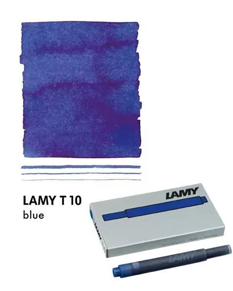 Набір чорнильних картриджів LAMY T10 синій 5 шт. (1602077) 1602077 фото