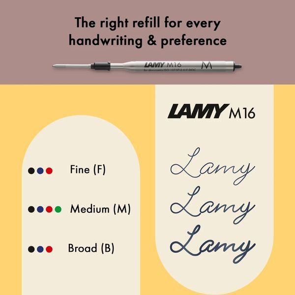 Ручка кулькова LAMY safari червона M16 синій стрижень (4000884) 4000884 фото