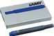 Набір чорнильних картриджів LAMY T10 синій 5 шт. (1602077) 1602077 фото 1
