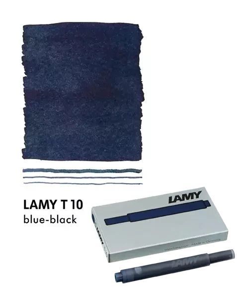 Набір чорнильних картриджів LAMY T10 темно-синій 5 шт. (1610655) 1610655 фото