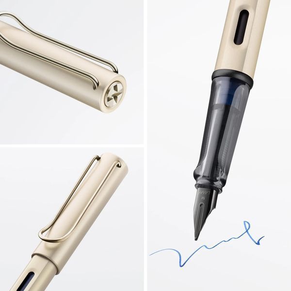 Ручка чорнильна LAMY Lx F palladium синє чорнило (4031498) 4031498 фото