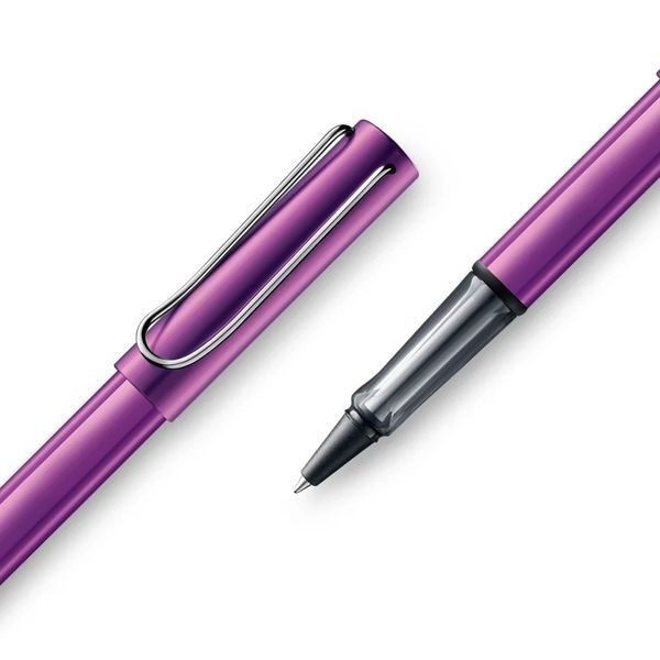 Ручка-ролер LAMY AL-star бузкова M M63 чорний стрижень (4037265) 4037265 фото