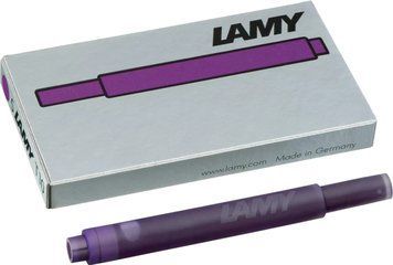 Набір чорнильних картриджів LAMY T10 фіолетовий 5 шт. (1605783) 1605783 фото