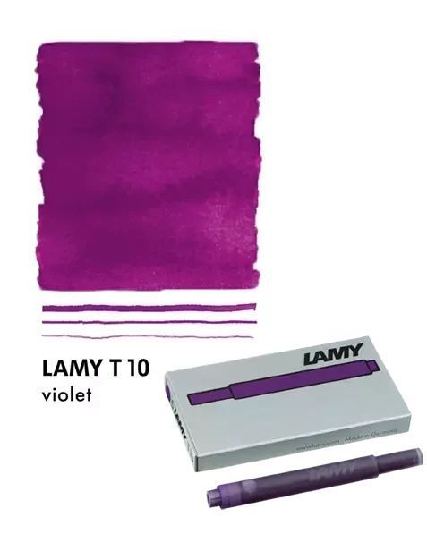 Набір чорнильних картриджів LAMY T10 фіолетовий 5 шт. (1605783) 1605783 фото