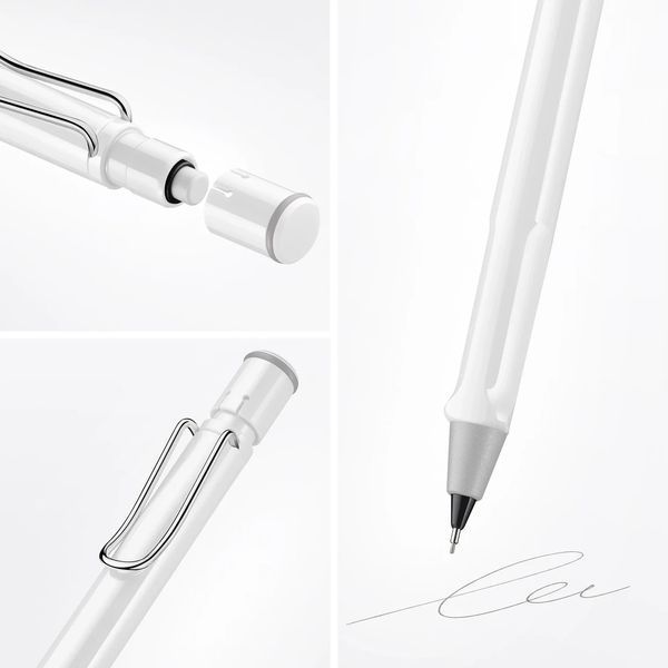 Олівець механічний LAMY safari білий 0,5 мм (4000752) 4000752 фото