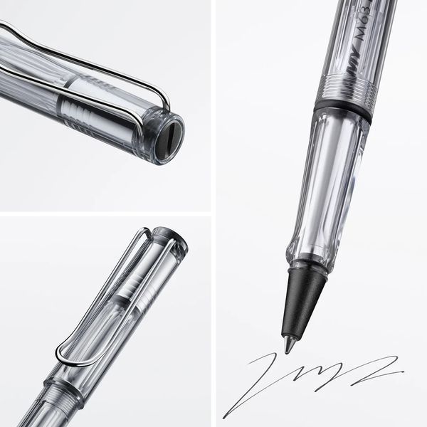 Ручка-ролер LAMY safari vista M M63 синій стрижень (4001073) 4001073 фото