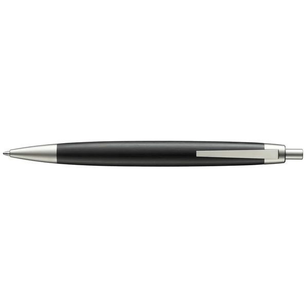 Ручка кулькова LAMY 2000 чорна wood M16 чорний стрижень (4029642) 4029642 фото