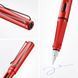 Ручка чорнильна LAMY safari червона F чорнила T10 сині (4000181) 4000181 фото 4